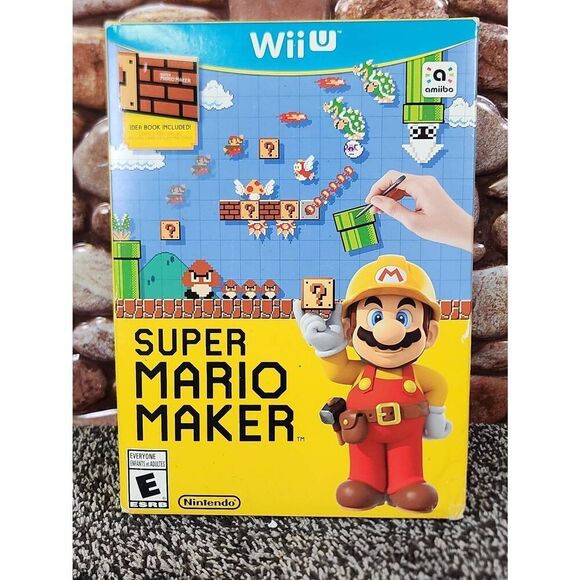 Wii U Super Mario Maker- New in Box - Picture 1 of 8